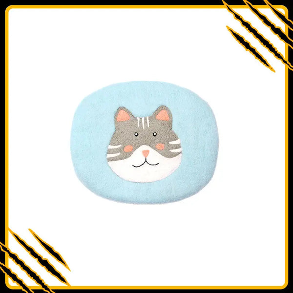 Coussin pour chat anais-mat-res – confort et douceur en laine feutrée naturelle