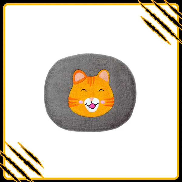 Coussin pour chat ossi-mat-joy – confort et douceur en laine feutrée naturelle