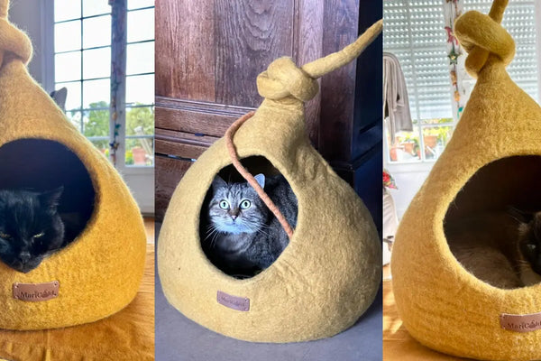 tipi, grotte, abris, panier pour chat Marigold