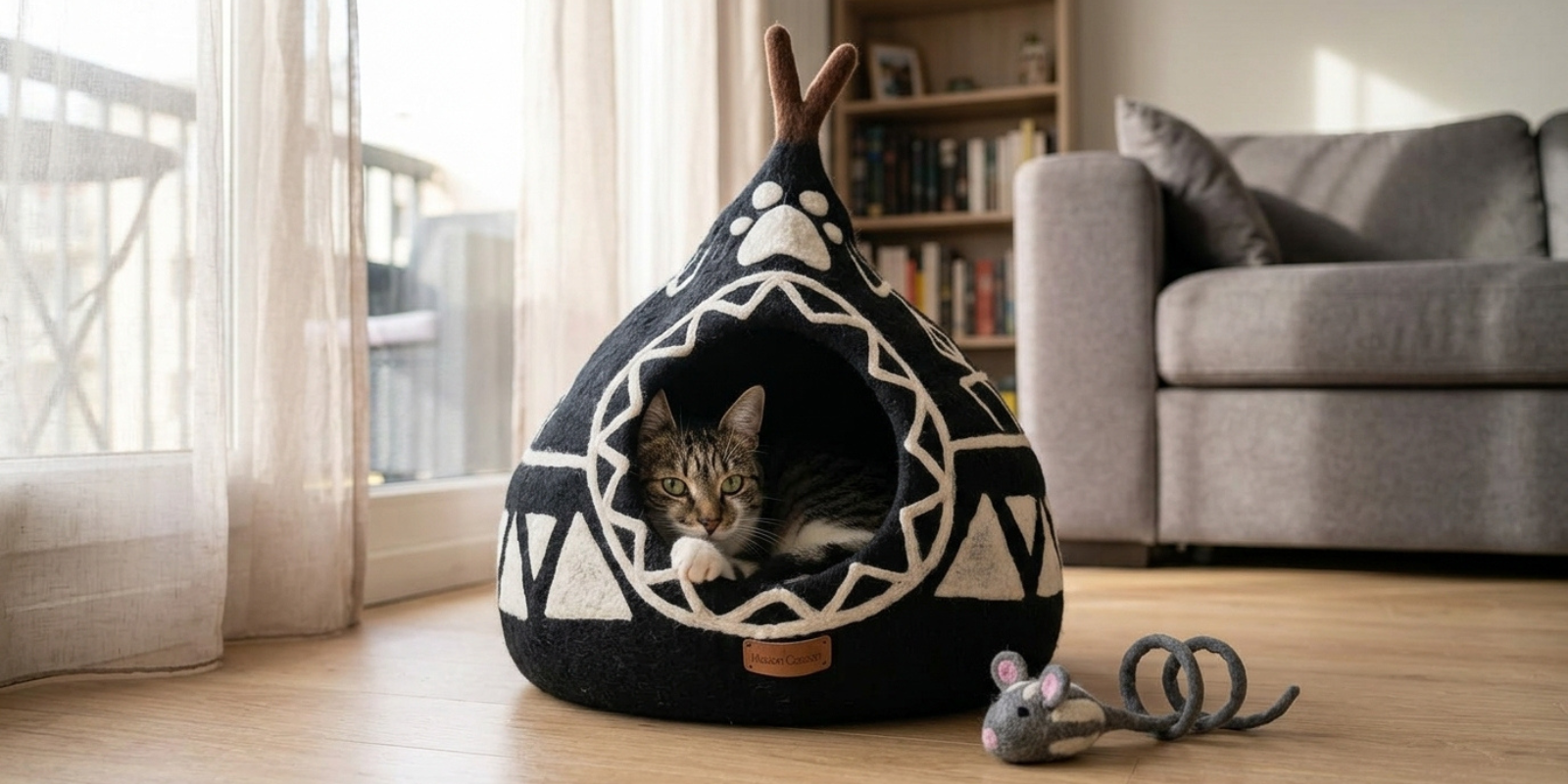 maison-de-chat-en-laine-naturelle