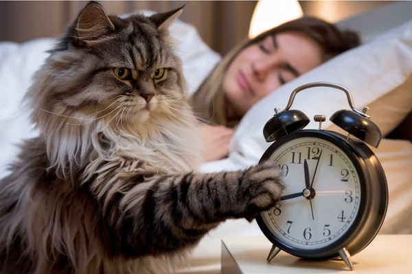 Mon Chat Me Réveille À 4h du Matin : 5 Raisons Médicales Urgentes (La #3 Va Vous Choquer) MariGold