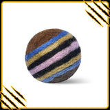 Balle en feutre de laine draco – jouet naturel et amusant pour chat