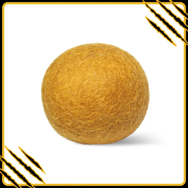 Balle en feutre de laine flame-ball – jouet naturel et amusant pour chat