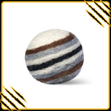 Balle en feutre de laine luna – jouet naturel et amusant pour chat