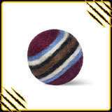 Balle en feutre de laine stars – jouet naturel et amusant pour chat