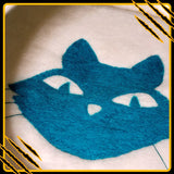 Coussin pour chat aquas-mat-drac – confort et douceur en laine feutrée naturelle in
