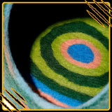 Coussin pour chat beauty-mat-flow – confort et douceur en laine feutrée naturelle in