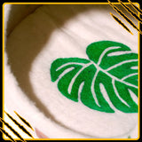 Coussin pour chat leaf-mat-liv – confort et douceur en laine feutrée naturelle in