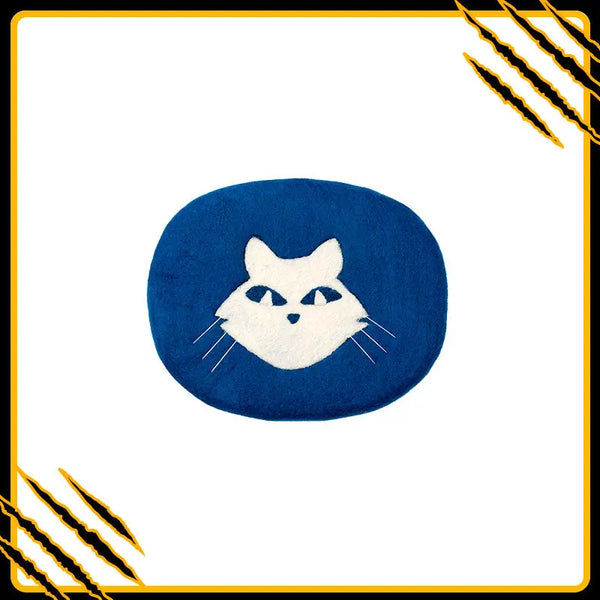 Coussin pour chat sky-mat-drac – confort et douceur en laine feutrée naturelle