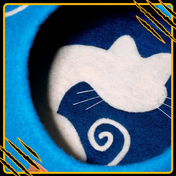 Coussin pour chat sky-mat-pix – confort et douceur en laine feutrée naturelle intérieur