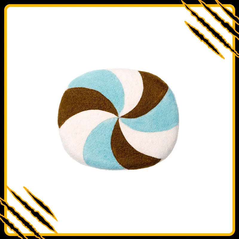 Grotte et maison pour chat wave en feutre de laine – abri et panier douillet13