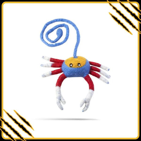 Jouet pour chat crabe nerop en feutre de laine – divertissant et naturel
