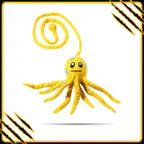 Jouet pour chat pieuvre octop en feutre de laine – divertissant et naturel